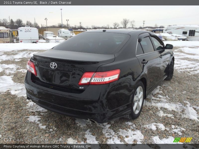 Black / Dark Charcoal 2011 Toyota Camry SE