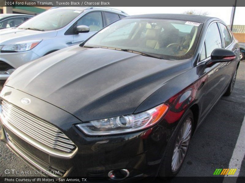 Tuxedo Black / Charcoal Black 2014 Ford Fusion Titanium