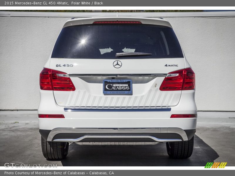Polar White / Black 2015 Mercedes-Benz GL 450 4Matic