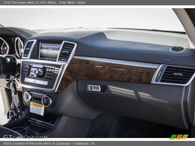 Polar White / Black 2015 Mercedes-Benz GL 450 4Matic