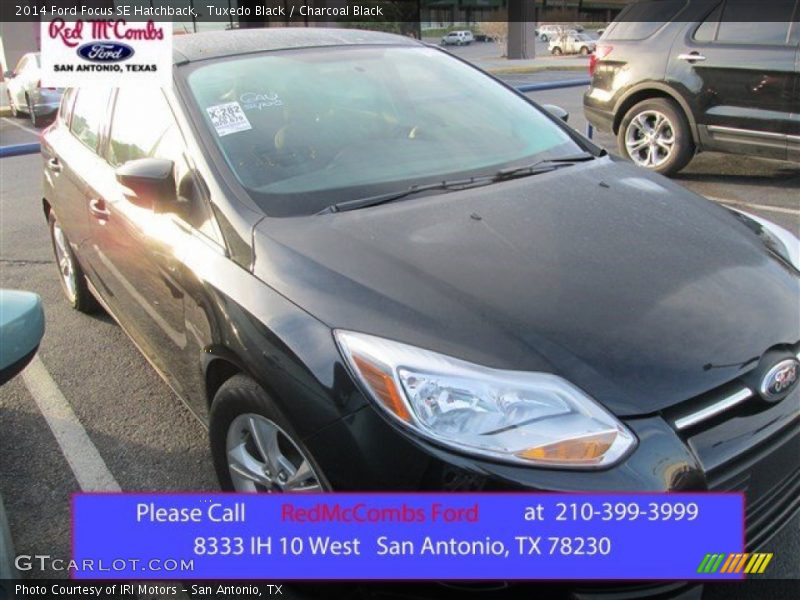 Tuxedo Black / Charcoal Black 2014 Ford Focus SE Hatchback