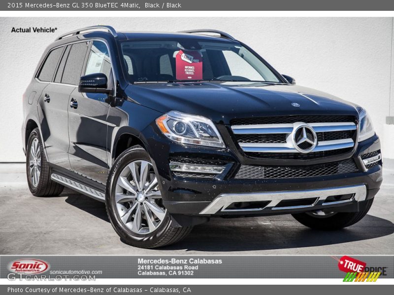 Black / Black 2015 Mercedes-Benz GL 350 BlueTEC 4Matic