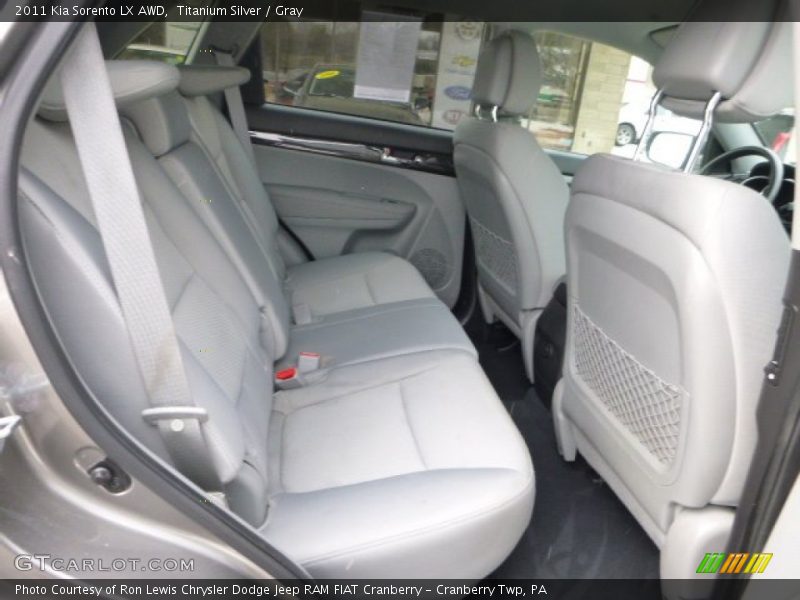 Titanium Silver / Gray 2011 Kia Sorento LX AWD