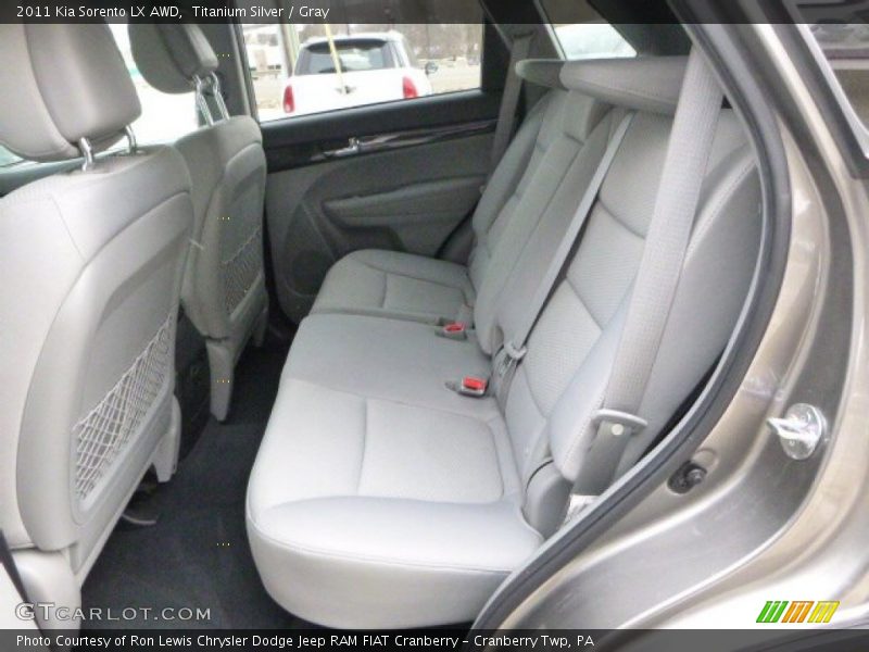 Titanium Silver / Gray 2011 Kia Sorento LX AWD