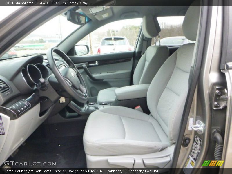 Titanium Silver / Gray 2011 Kia Sorento LX AWD