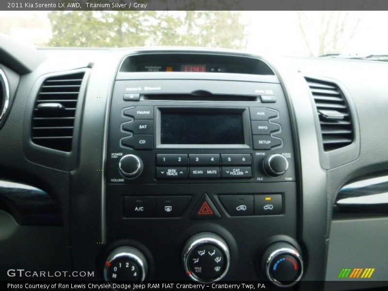 Titanium Silver / Gray 2011 Kia Sorento LX AWD