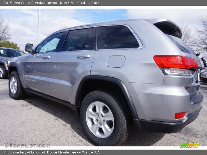 Billet Silver Metallic / Black 2015 Jeep Grand Cherokee Laredo