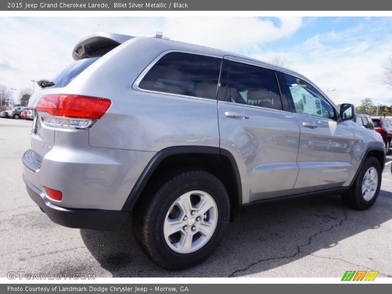 Billet Silver Metallic / Black 2015 Jeep Grand Cherokee Laredo