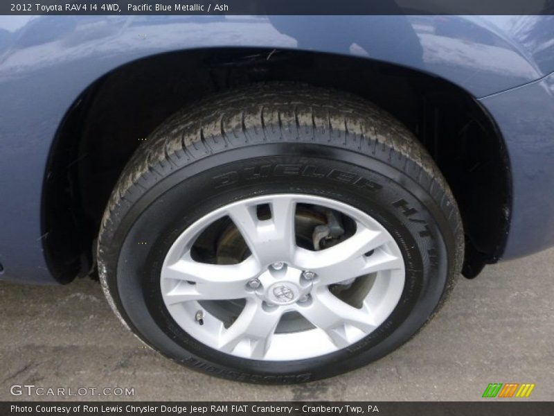 Pacific Blue Metallic / Ash 2012 Toyota RAV4 I4 4WD