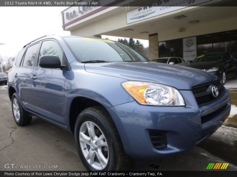 Pacific Blue Metallic / Ash 2012 Toyota RAV4 I4 4WD