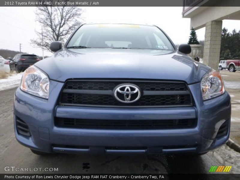 Pacific Blue Metallic / Ash 2012 Toyota RAV4 I4 4WD