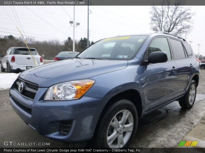 Pacific Blue Metallic / Ash 2012 Toyota RAV4 I4 4WD