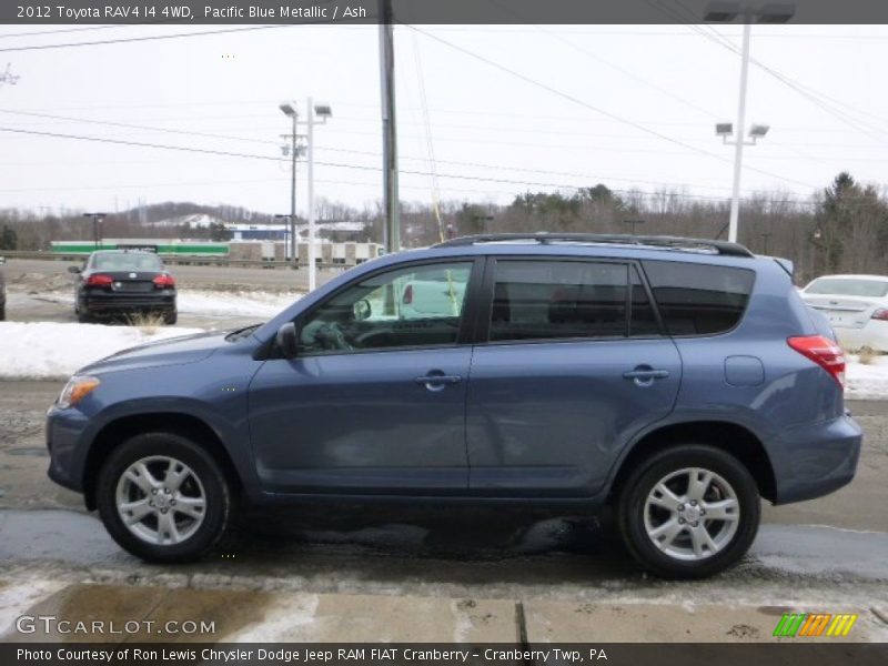 Pacific Blue Metallic / Ash 2012 Toyota RAV4 I4 4WD