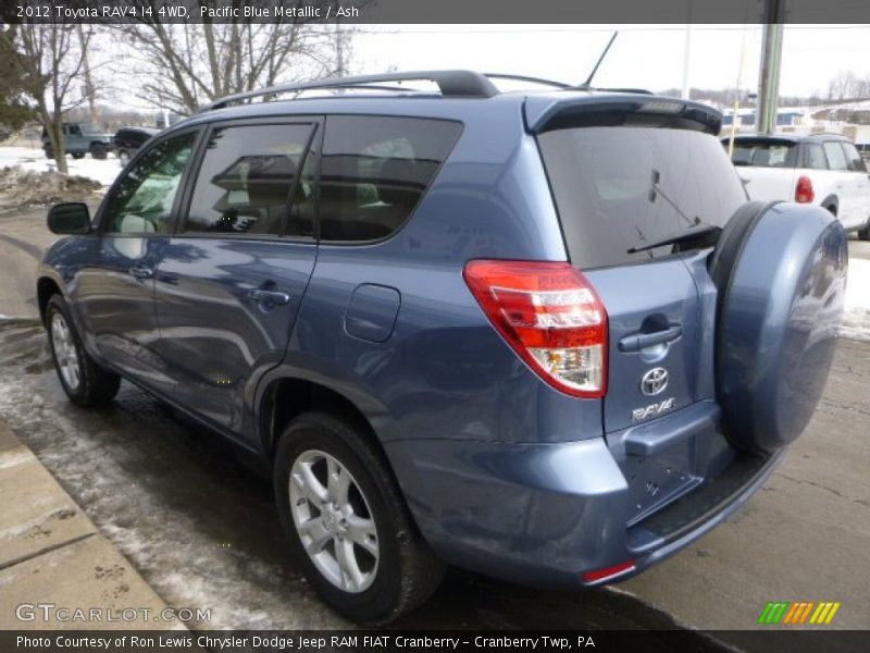 Pacific Blue Metallic / Ash 2012 Toyota RAV4 I4 4WD