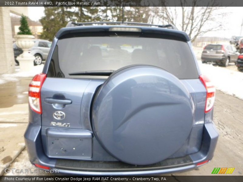 Pacific Blue Metallic / Ash 2012 Toyota RAV4 I4 4WD