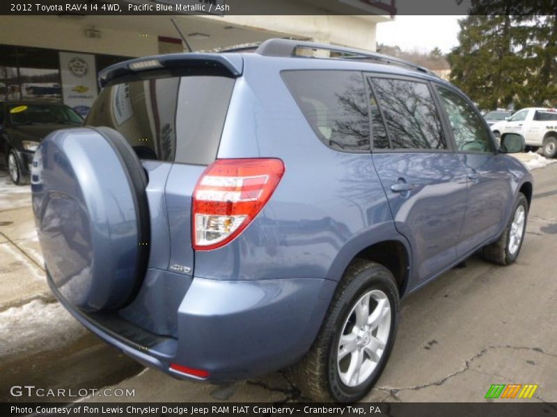 Pacific Blue Metallic / Ash 2012 Toyota RAV4 I4 4WD