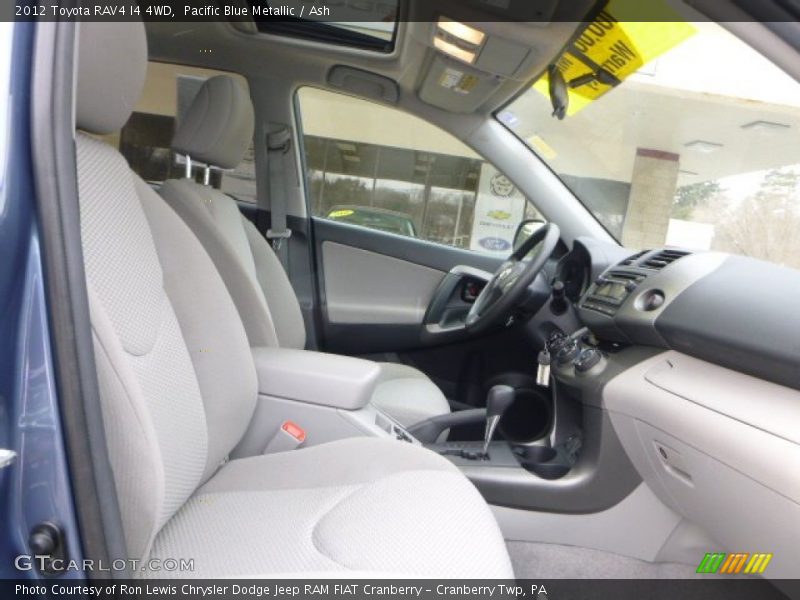 Pacific Blue Metallic / Ash 2012 Toyota RAV4 I4 4WD