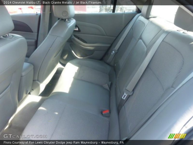 Black Granite Metallic / Jet Black/Titanium 2014 Chevrolet Malibu LT