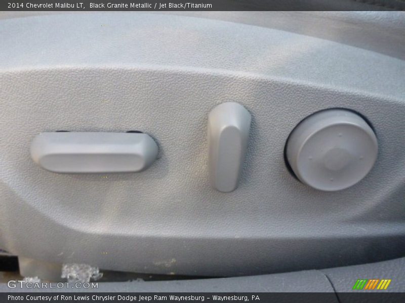 Black Granite Metallic / Jet Black/Titanium 2014 Chevrolet Malibu LT
