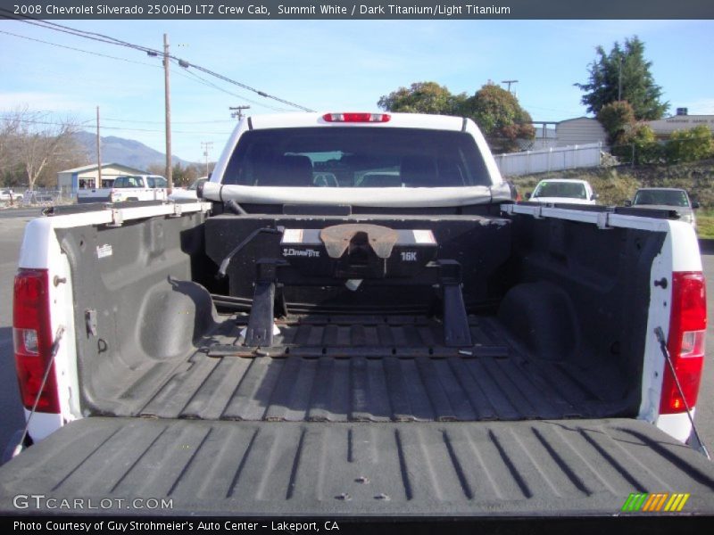 Summit White / Dark Titanium/Light Titanium 2008 Chevrolet Silverado 2500HD LTZ Crew Cab
