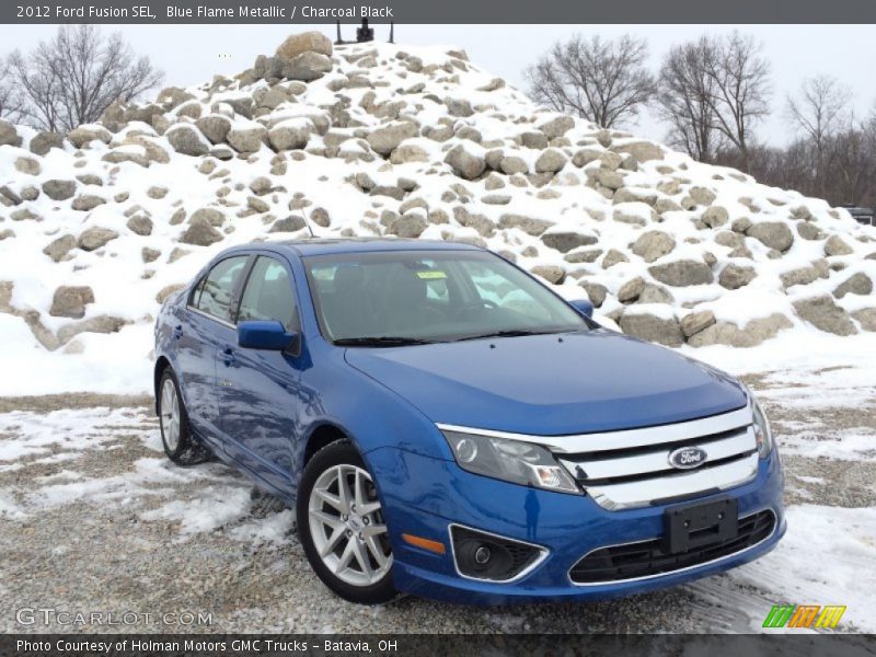 Front 3/4 View of 2012 Fusion SEL