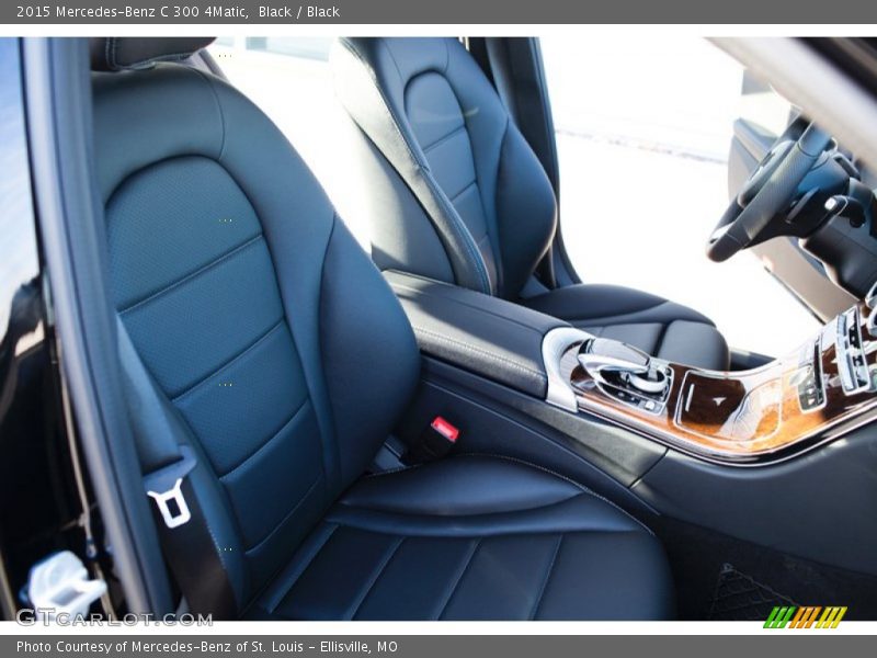 Black / Black 2015 Mercedes-Benz C 300 4Matic