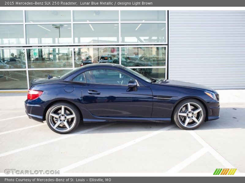  2015 SLK 250 Roadster Lunar Blue Metallic