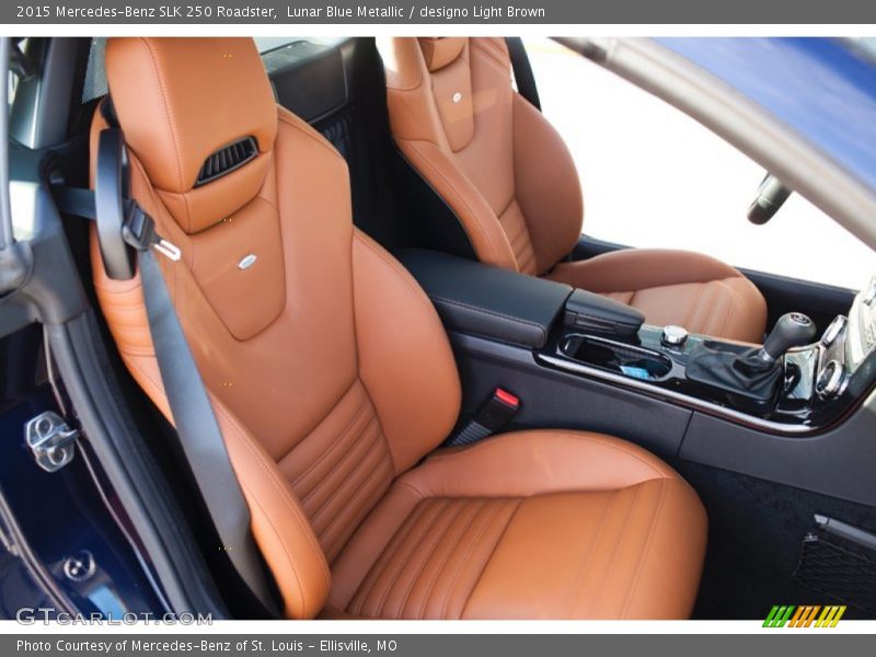  2015 SLK 250 Roadster designo Light Brown Interior