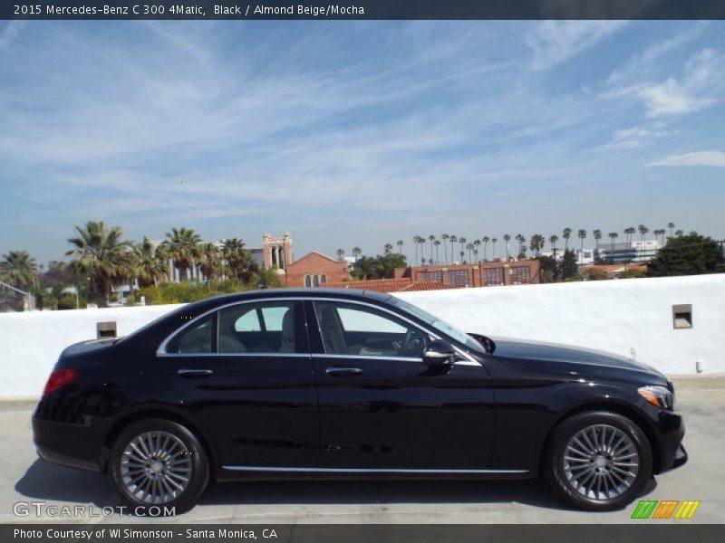 Black / Almond Beige/Mocha 2015 Mercedes-Benz C 300 4Matic