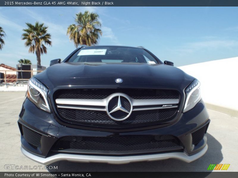 Night Black / Black 2015 Mercedes-Benz GLA 45 AMG 4Matic