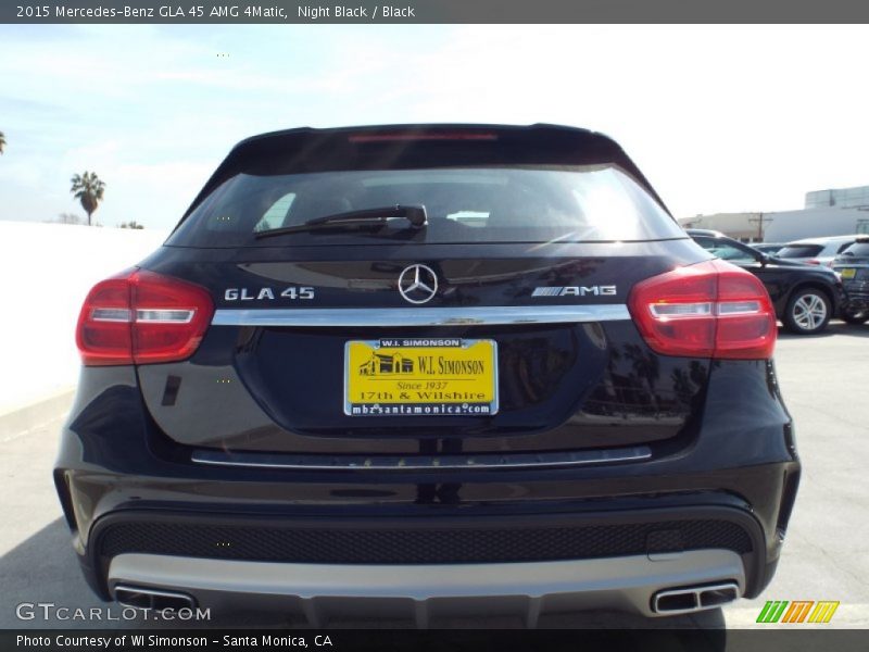 Night Black / Black 2015 Mercedes-Benz GLA 45 AMG 4Matic