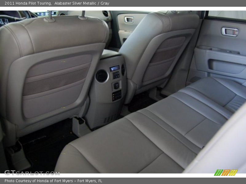 Alabaster Silver Metallic / Gray 2011 Honda Pilot Touring