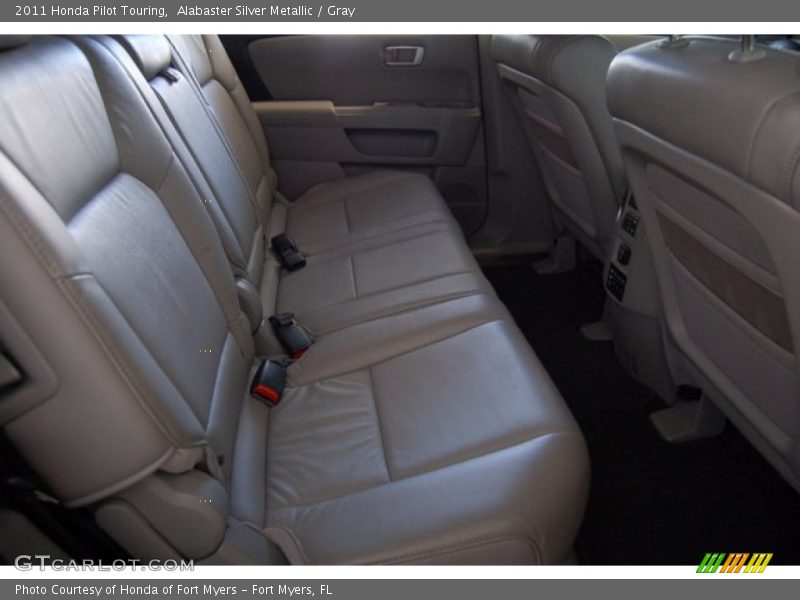 Alabaster Silver Metallic / Gray 2011 Honda Pilot Touring