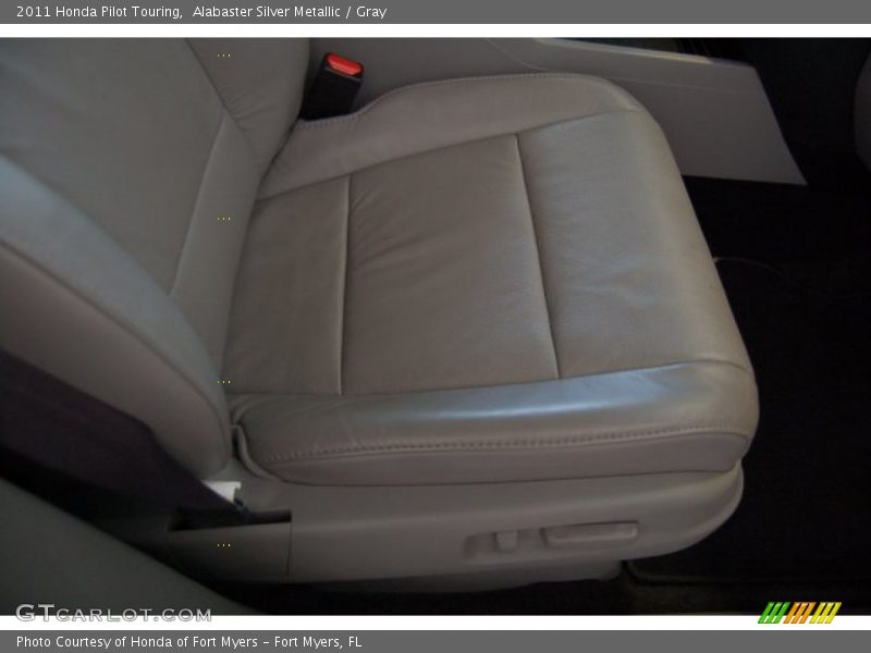 Alabaster Silver Metallic / Gray 2011 Honda Pilot Touring