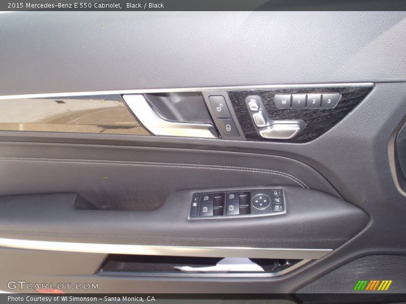 Black / Black 2015 Mercedes-Benz E 550 Cabriolet