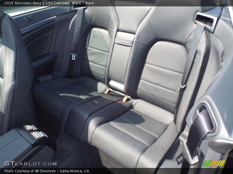 Black / Black 2015 Mercedes-Benz E 550 Cabriolet