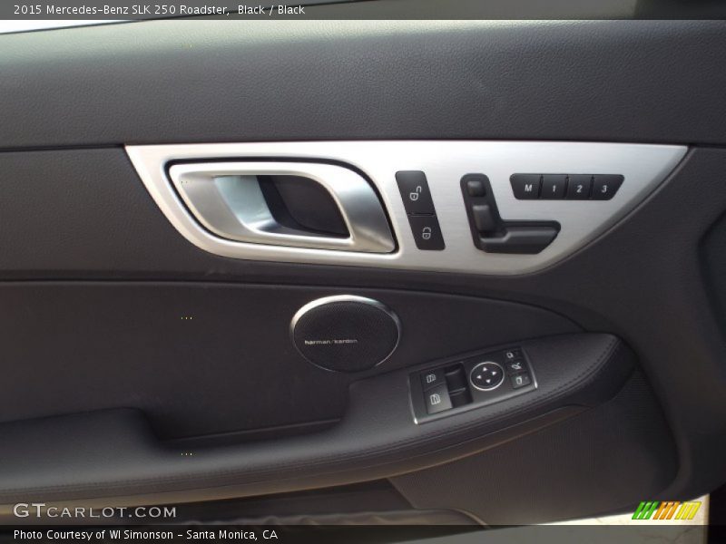 Black / Black 2015 Mercedes-Benz SLK 250 Roadster