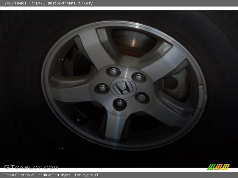 Billet Silver Metallic / Gray 2007 Honda Pilot EX-L
