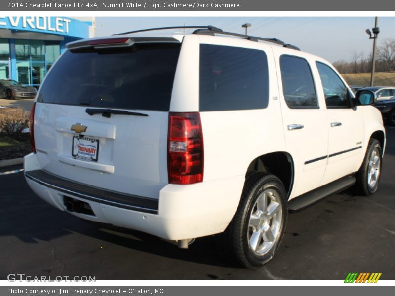 Summit White / Light Cashmere/Dark Cashmere 2014 Chevrolet Tahoe LTZ 4x4