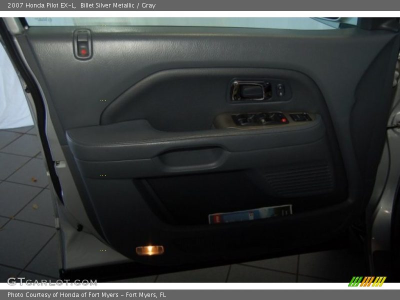 Billet Silver Metallic / Gray 2007 Honda Pilot EX-L
