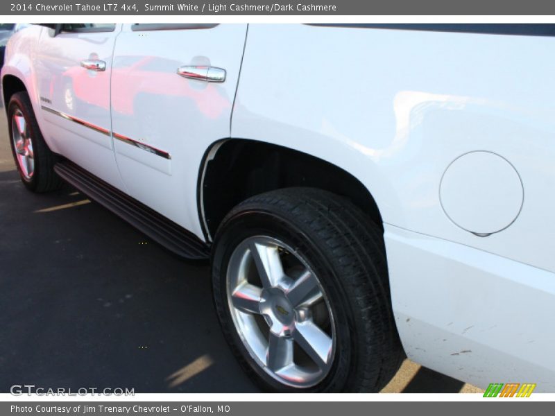Summit White / Light Cashmere/Dark Cashmere 2014 Chevrolet Tahoe LTZ 4x4