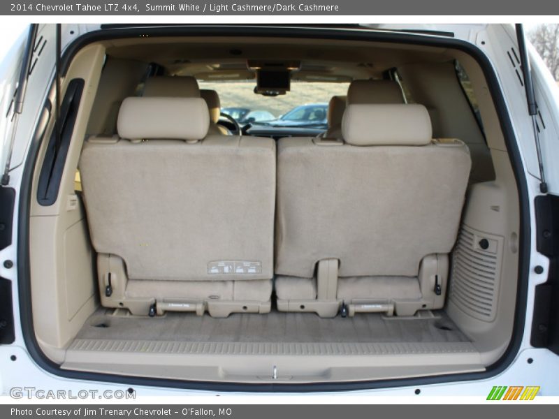Summit White / Light Cashmere/Dark Cashmere 2014 Chevrolet Tahoe LTZ 4x4