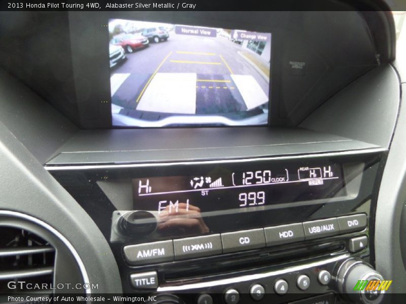 Alabaster Silver Metallic / Gray 2013 Honda Pilot Touring 4WD