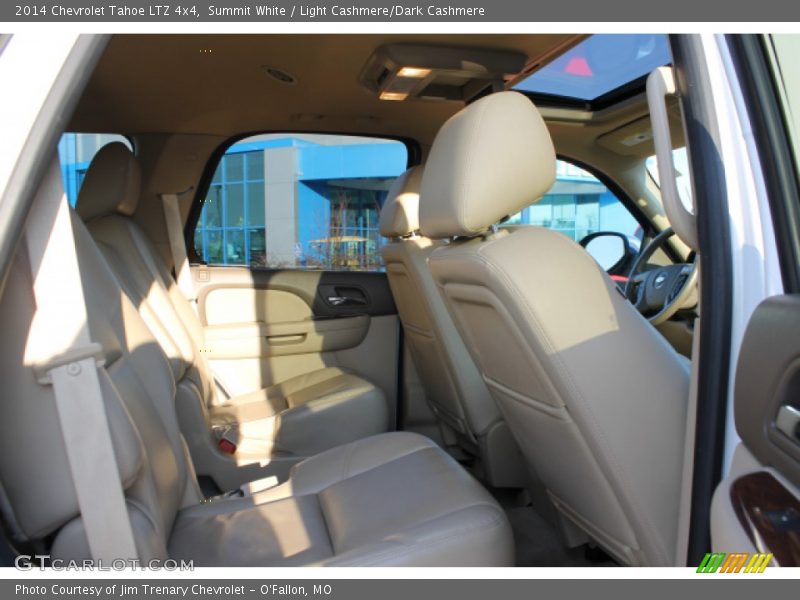 Summit White / Light Cashmere/Dark Cashmere 2014 Chevrolet Tahoe LTZ 4x4
