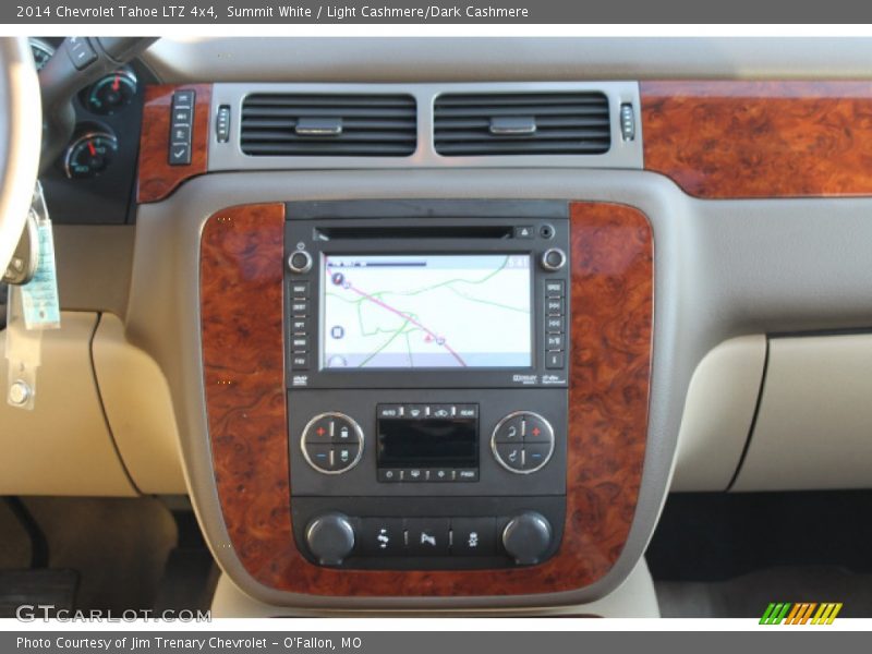 Summit White / Light Cashmere/Dark Cashmere 2014 Chevrolet Tahoe LTZ 4x4