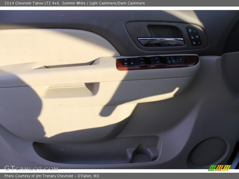 Summit White / Light Cashmere/Dark Cashmere 2014 Chevrolet Tahoe LTZ 4x4