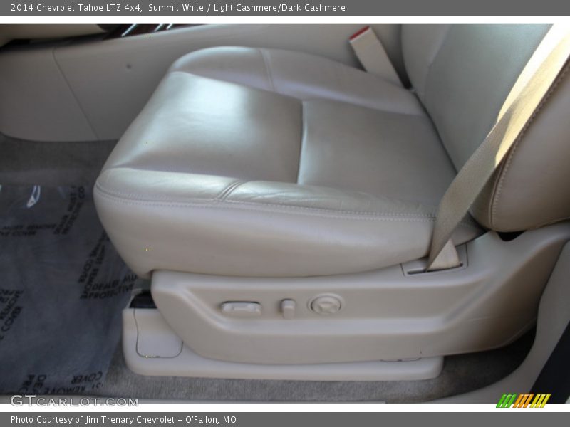 Summit White / Light Cashmere/Dark Cashmere 2014 Chevrolet Tahoe LTZ 4x4