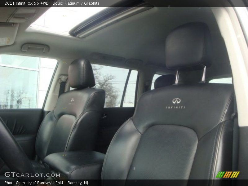 Liquid Platinum / Graphite 2011 Infiniti QX 56 4WD