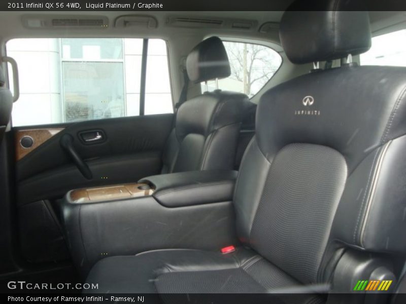 Liquid Platinum / Graphite 2011 Infiniti QX 56 4WD