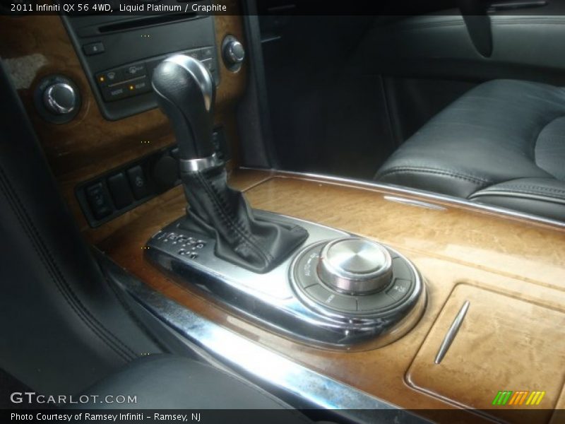 Liquid Platinum / Graphite 2011 Infiniti QX 56 4WD